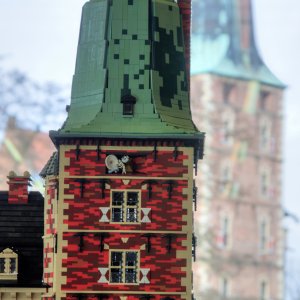 LEGO Steine (Teilansicht Schloss Raesfeld)...... Jürgen Herborn